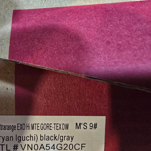 Vans UltraRange Hiking Hi MTE Gore-Tex x Bryan Iguchi BLACK SIZE 9 BOOTS NEW - Picture 10 of 10